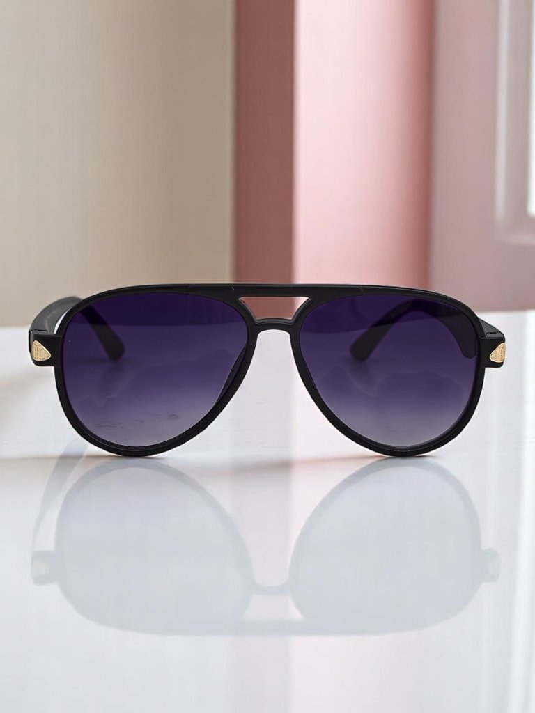 Royalfashion Солнцезащитные очки с декоративными дужками Shadow Aviator