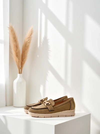 Роялфэшн женские балетки с декоративным акцентом на носке