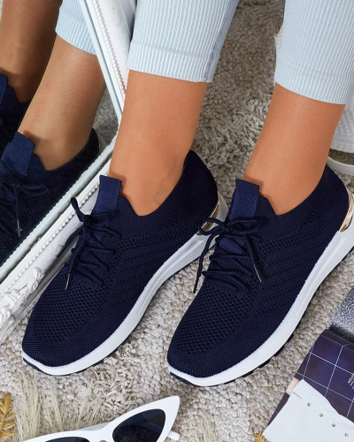 Royalfashion Moteriški medžiaginiai sportiniai bateliai Amgent