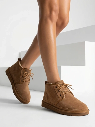 Vyriški Aulinukai Luna Ruda Odiniai Laisvalaikio Žieminiai