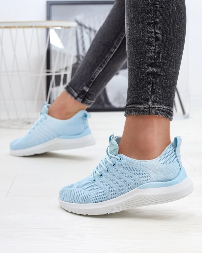 Mėlyni moteriški sportiniai bateliai Bofia - Avalynė