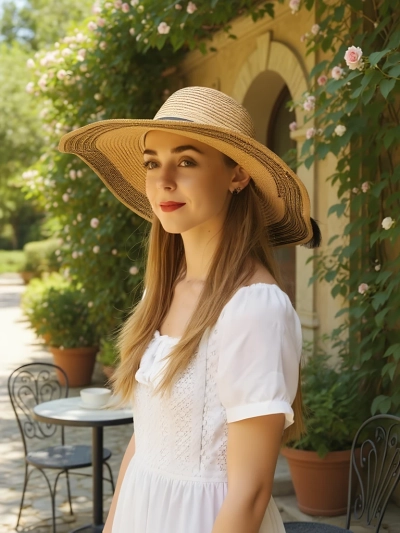 Royalfashion Женская соломенная шляпа Rionnav