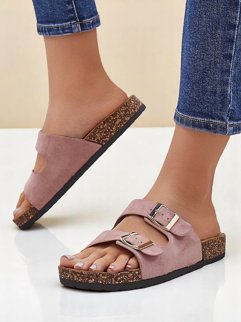 Royalfashion Moteriški sandalai su sagtimis Foumy