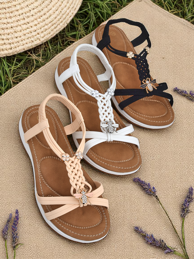 Royalfashion moteriškos papuoštos sandalės Fiacco