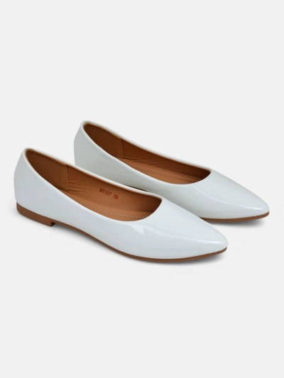 Royalfashion Женские балетки из патентованной экокожи Aramiese