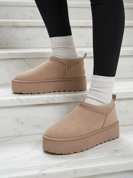 Royalfashion Moteriški trumpi batai a'la sniego batai Ozozi