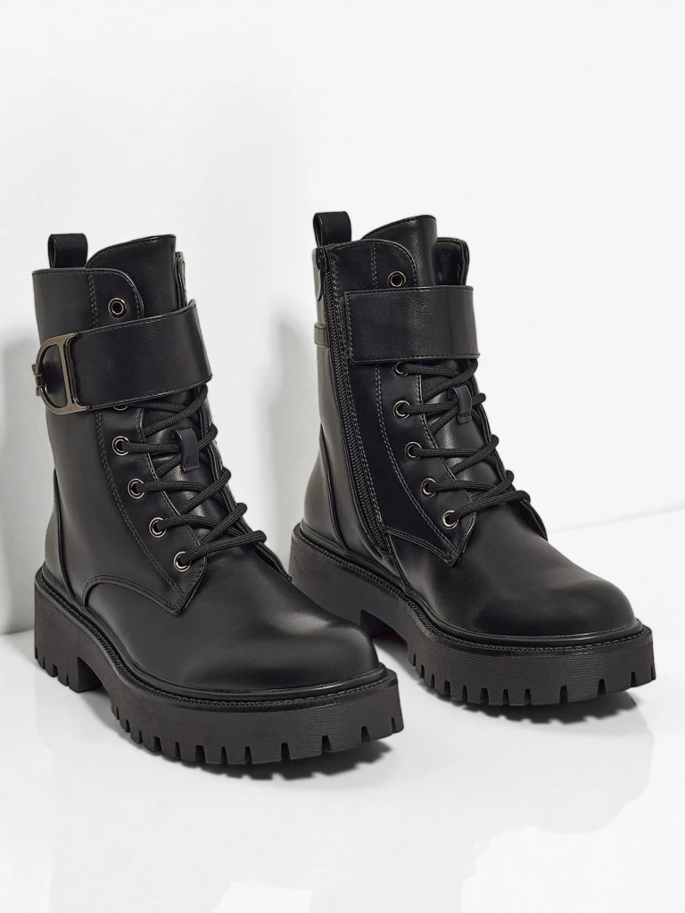 Женские ботинки-ботильоны Sorevine в стиле «рабочих»