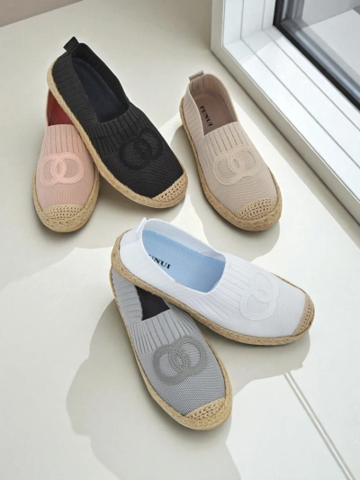 Espadryle damskie Calista Biancha – białe płaskie z eko zamszu, styl włoski