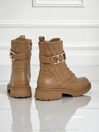 Dygsniuoti moteriški aulinukai iš ekologiškos odos Sable Rose