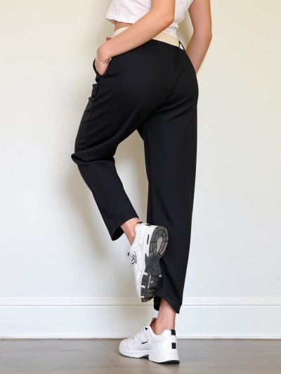 Royalfashion tiesios moteriškos kelnės