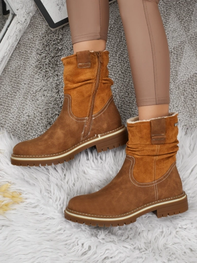 Aukštesni moteriški eko zomšiniai aulinukai Liora