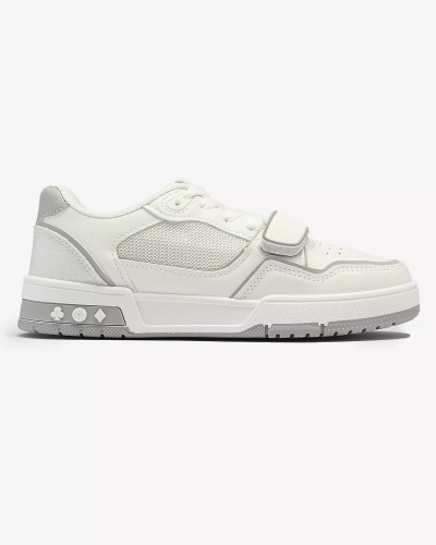 Baltai pilkos spalvos moteriški sportiniai bateliai Xirrat- Footwear