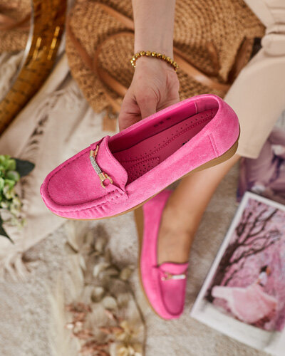 Royalfashion Женские замшевые мокасины Eko