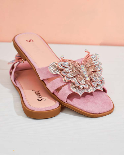 "Royalfashion" moteriškos šlepetės "Butterfly Boffler"