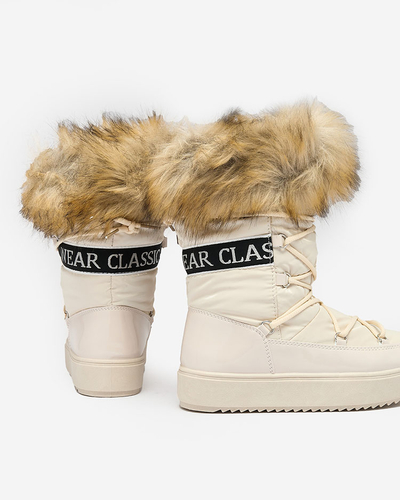 Royalfashion Ботинки-слипы a'la snow boots for women GMILLO