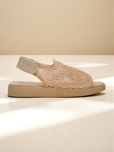Royalfashion Женские ажурные сандалии с верхом Levay