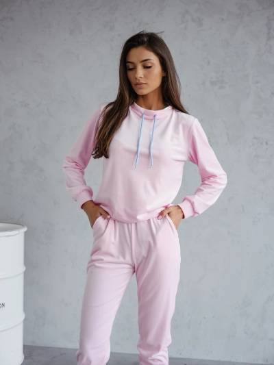 Royalfashion moterų veliūro tipo treningų komplektas