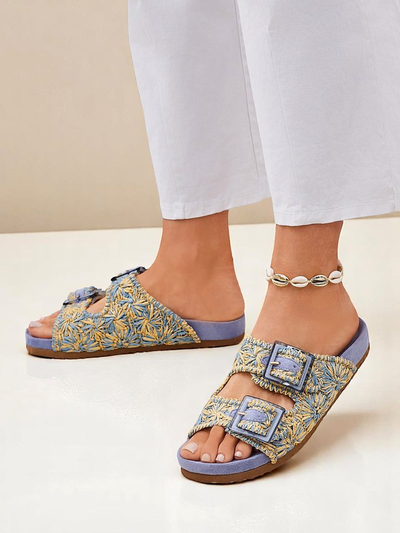 Royalfashion Женские сандалии с пряжками Samorra