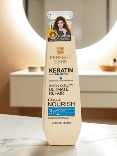 Keratin Anti-Dandruff Shampoo Perseus Gloss Nourish 3in1 800ml