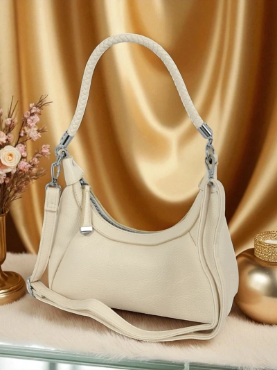 Royalfashion Маленькая женская сумочка из экокожи с декоративным ремешком Lacquea