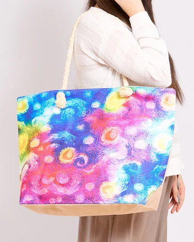 Royalfashion Большая тканевая сумка с принтом