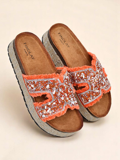 Royalfashion moteriškos šlepetės su Candy Candy papuošimais