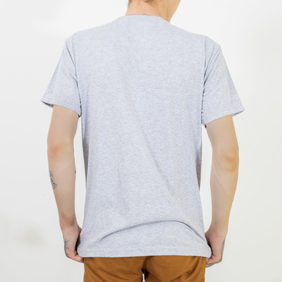 Серая мужская футболка с принтом (Турция)