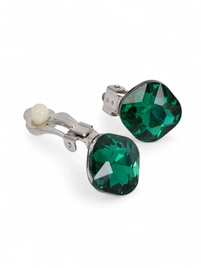 Royalfashion Klipsy kolczyki damskie z kryształem