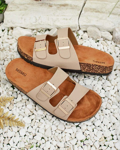 Royalfashion Женские шлепанцы на плоской подошве Ottoma