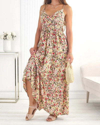 Royalfashion Moteriška medvilninė midi suknelė