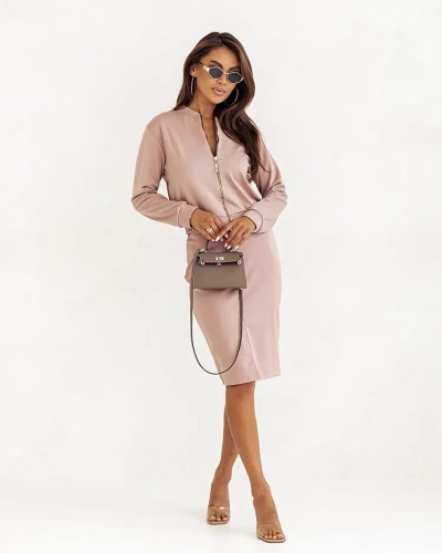 "Royalfashion" Laisvalaikio moteriškas komplektas su sijonu