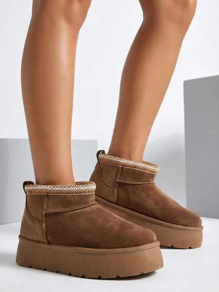 Royalfashion Moteriški trumpi batai a'la sniego batai Xoalla