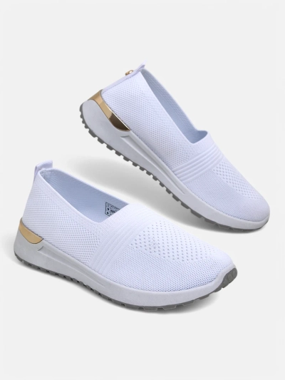 Royalfashion Женские тканевые туфли-слипоны Perfeti
