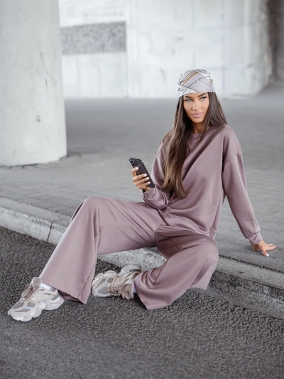 Royalfashion Вискозный Женский спортивный костюм FlowFit