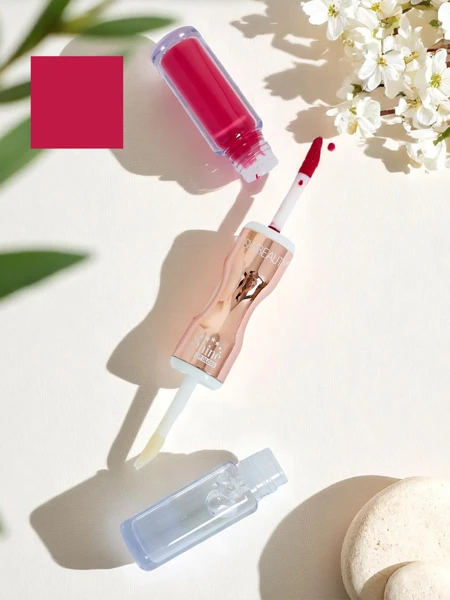 Помада и прозрачный блеск 2-в-1 Velvet Punch