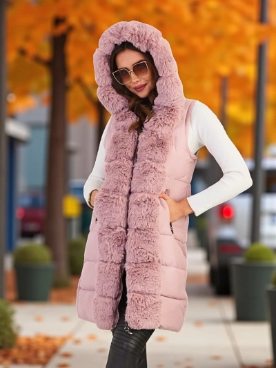 Женская куртка Royalfashion с отстегивающимися рукавами