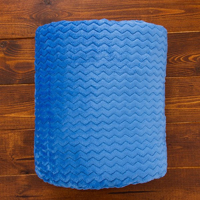 Голубой плед 200x220 - Пледы