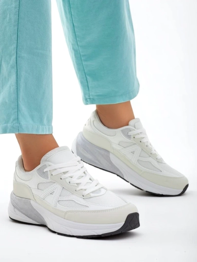 Royalfashion moteriški sportiniai sneakersai ant storesnio pado Moderax
