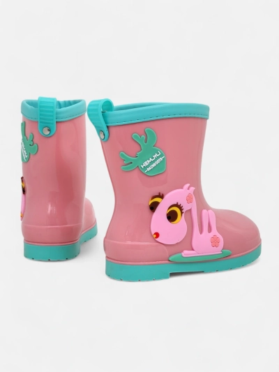 Royalfashion Детские резиновые сапоги с патчами Good Time