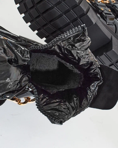 "Royalfashion" moteriški batai "Ebidef Chain Boots"