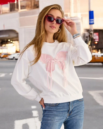 Royalfashion Женская хлопковая тонкая толстовка с принтом