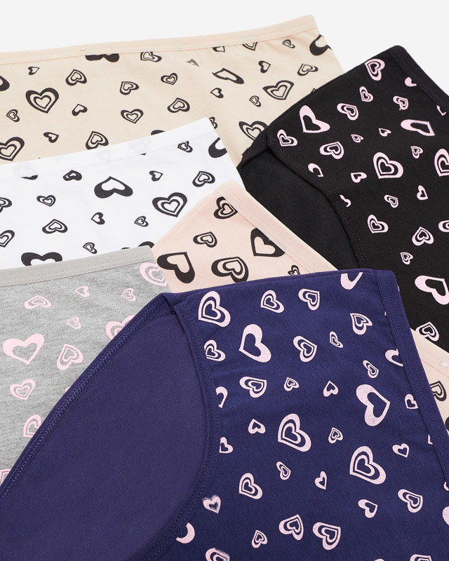 Комплект женских трусов, трусы ПЛЮС 6 шт./упак. - Нижнее белье