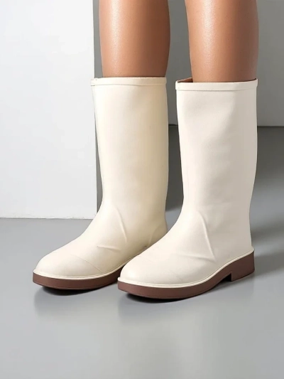 Royalfashion Матовые женские резиновые сапоги Mattelo