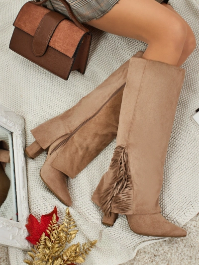 Moteriški eko zomšiniai aulinukai su aulu Rimolea