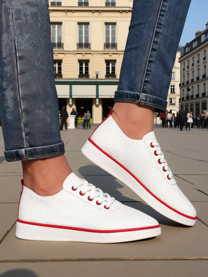 Royalfashion Moteriški perforuoti sportiniai bateliai Pumbes