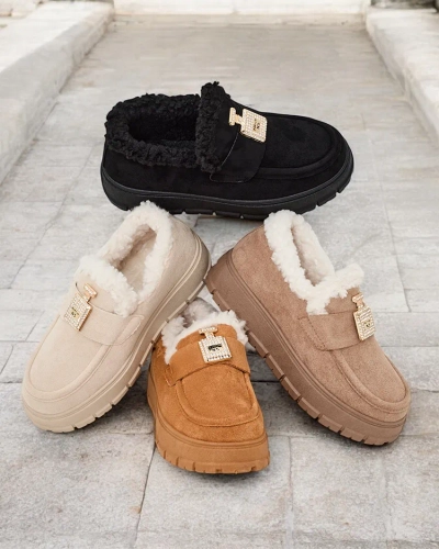 Royalfashion Женские утепленные мокасины Viserr