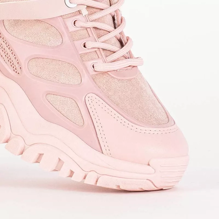 OUTLET Розовые кроссовки