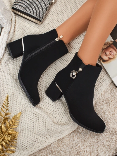 Moteriški eko odos aulinukai su storu kulnu Norevaya