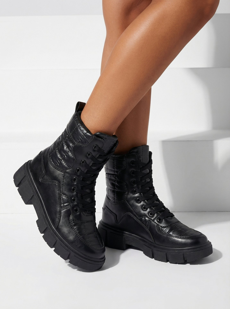 Lorenzo Classic Черные Женские Ботинки