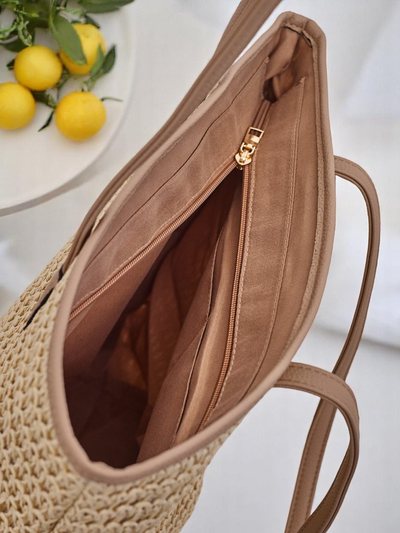 Royalfashion Большая женская соломенная сумка Solea Bag